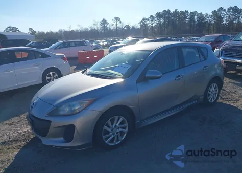 2012 Mazda Mazda3 I Touring from USA, damaged, VIN JM1BL1L8XC1567175